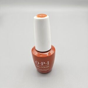 OPI GelColor Have Your Panettone and Eat It Too Burnt Orange Gel Polish GC MI02